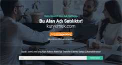 Desktop Screenshot of kuryemek.com